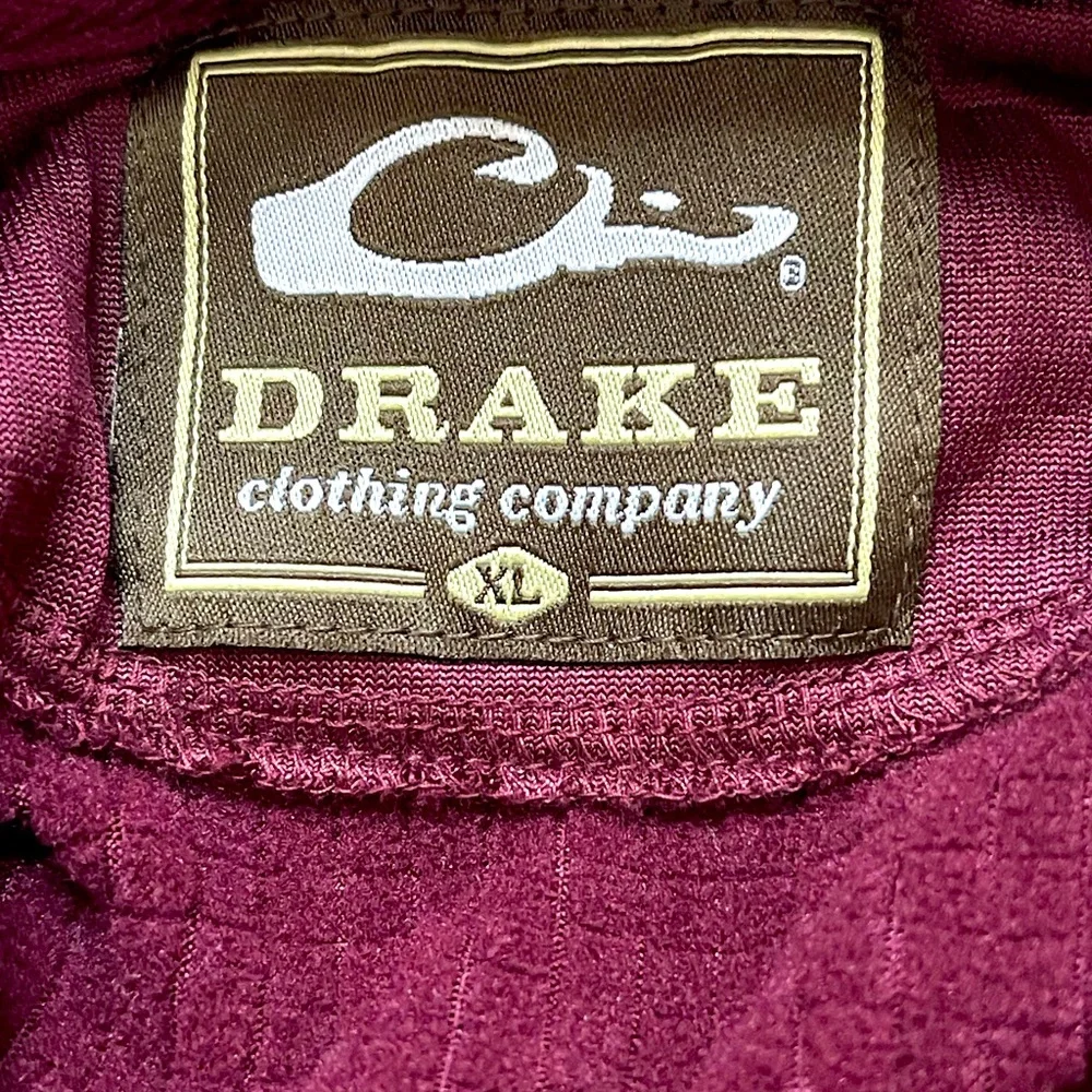 Mississippi State -Drake Waterfowl men’s XL Bulldogs 1/4 zip,jacket hunting